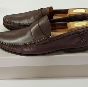 Men's Santoni Leather Loafer, size 11
